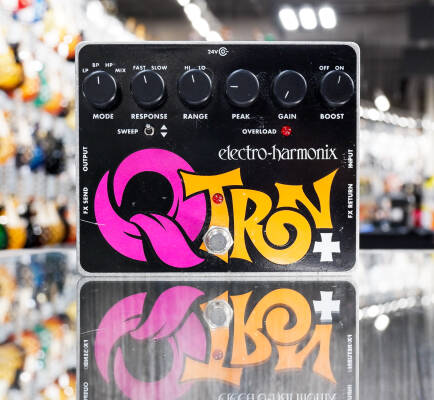 Electro-Harmonix Q-Tron Plus Envelope Filter Pedal With Effects Loop